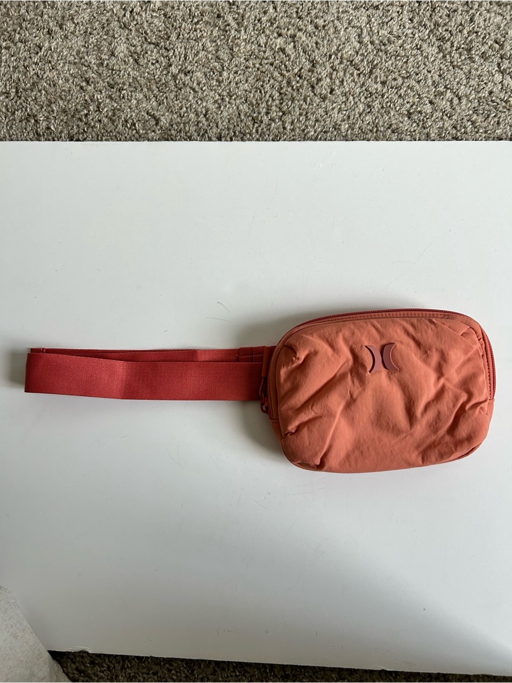 Hurley Fanny pack bag crossbody coral
